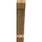 Ekena Millwork Traditional Slat Rough Sawn Bracket, Western Red Cedar, 6"W x 32"D x 32"H BKT06X32X32TRA06RWR - alternate 3